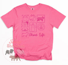 Load image into Gallery viewer, Stamped Show Life Tee
