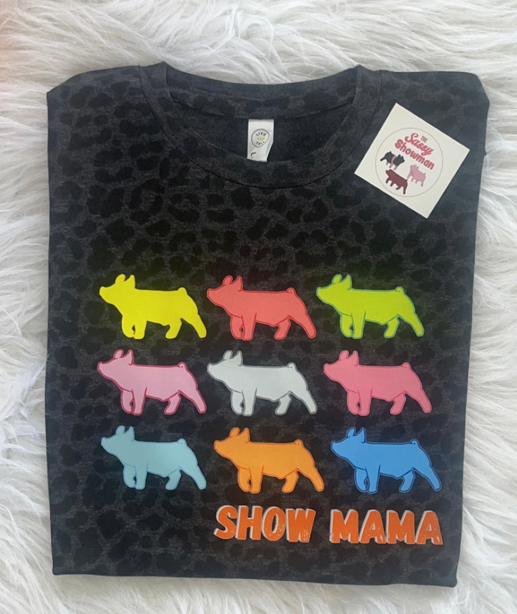 Show Mama Colorful Pigs